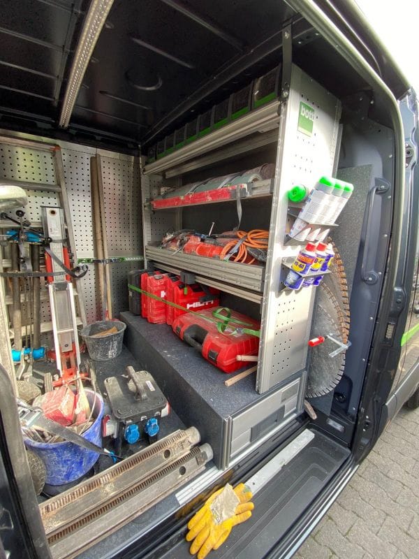 MercedesBenzSprinterBetonBohrenSägen